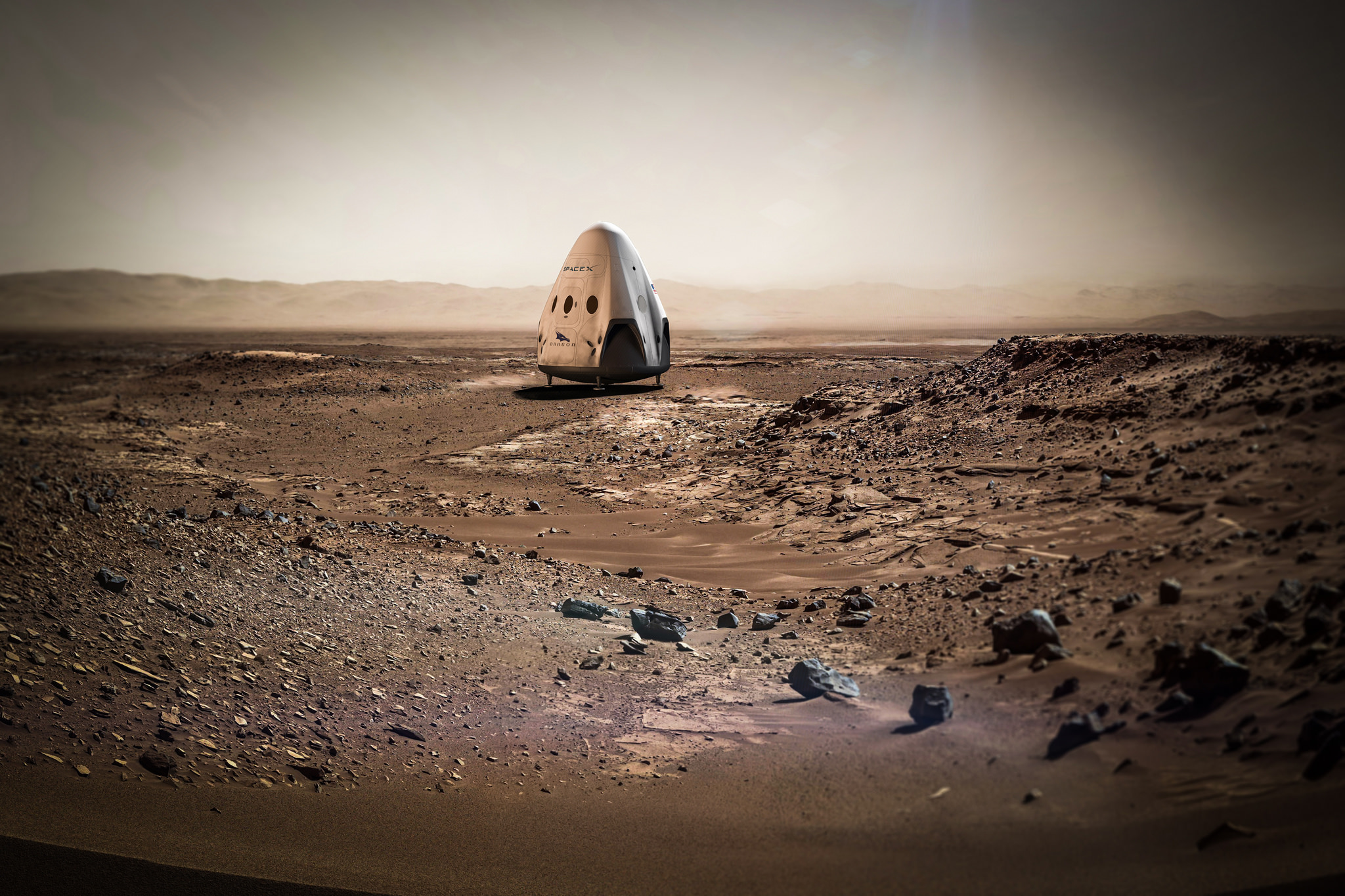 SpaceX's Red Dragon: A Private Mars Mission Plan in Pictures